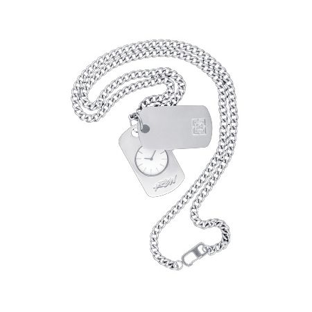 KR3W Identity Silver Analog Watch