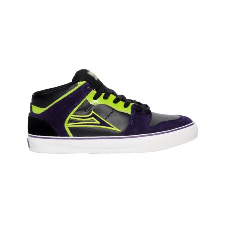 Lakai Carroll Select Black, Lime & Purple Shoe