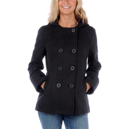 Empyre Girl Exclusive Charcoal Peacoat