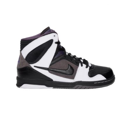 Nike 6.0 Zoom Oncore Hi White, Black Fog & Purple Shoe