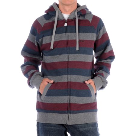 Matix Melby Grey Stripe Hoodie