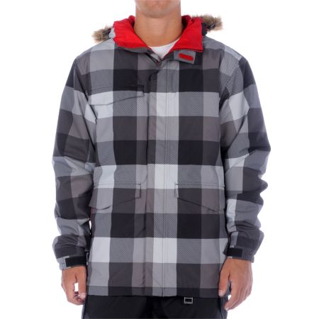 Empyre Breach Buffalo Plaid Snowboard Jacket