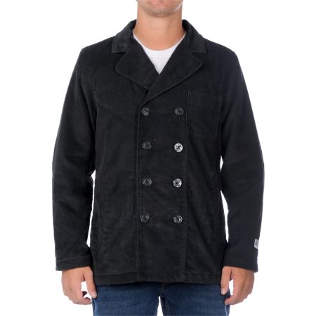 Volcom Bellevue Corduroy Grey Peacoat
