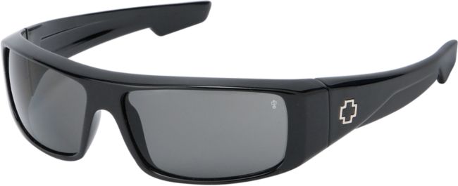 Spy Sunglasses Logan Black & Grey Polarized Sunglasses