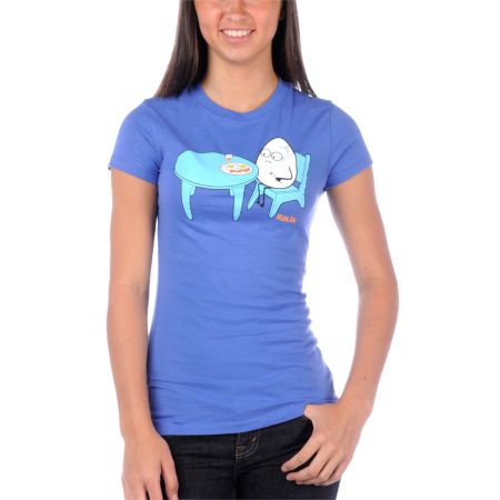 Ralik Scrambled Blue Tee Shirt