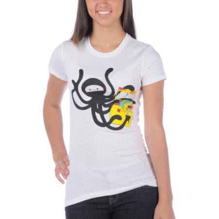 Ralik Octo-Claw White Tee Shirt