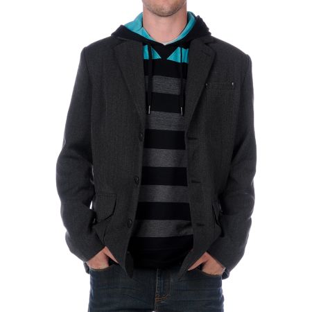 Empyre Harmon Charcoal Grey Blazer Jacket