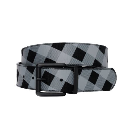 Empyre 2-Faced Buffalo Plaid Belt