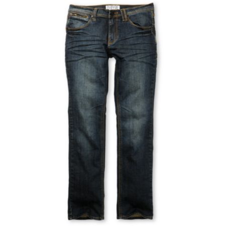 Empyre Punk Rock Paul Resin Dirty Wash Super Skinny Jeans