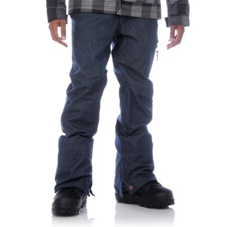 686 X KR3W Colabo Times K-Slims Indigo Snowboard Pants