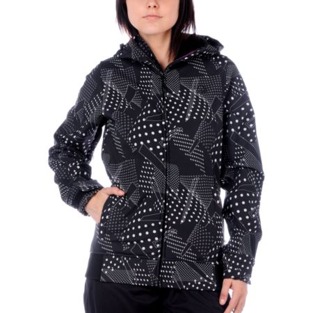 Empyre Girl Vision Geo Dot Black Softshell Snowboard Jacket