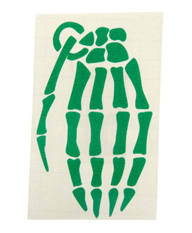 Grenade Skeleton Hand 4 Sticker