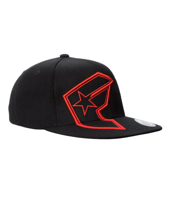 Famous Stars & Straps Giant BOH Black & Red Hat