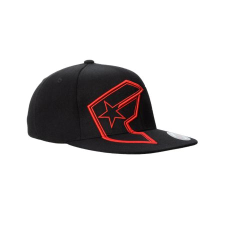 Famous Stars & Straps Giant BOH Black & Red Hat