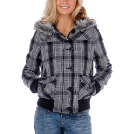 Empyre Girl Guise Plaid Jacket