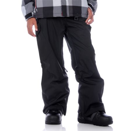 Empyre Boys Recon Black Cargo Snowboard Pants