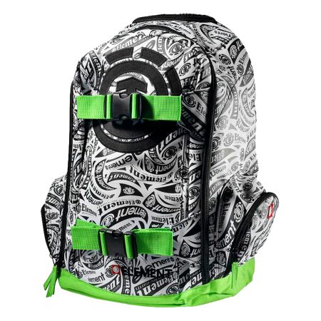 Element Baller White, Black & Lime Skate Pack