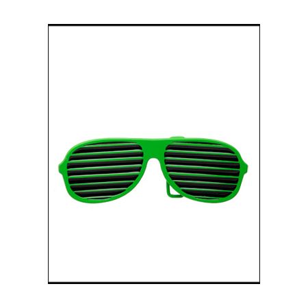 French Craft Shutter Shades Green Belt Buckle