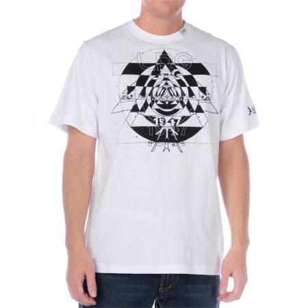 LRG Collapsed Superstar White Tee Shirt