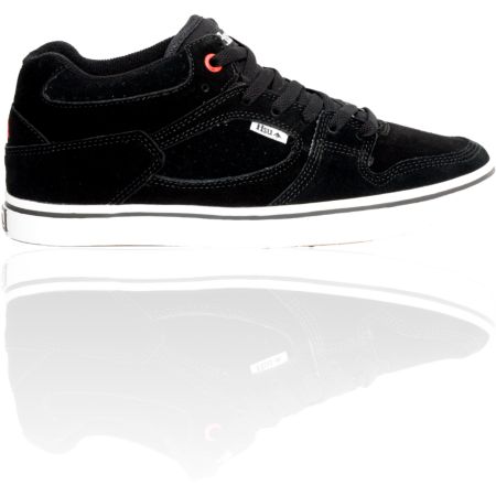 Emerica Boys Hsu Black & White Shoe