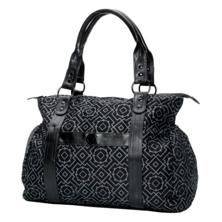 Empyre Girl Agenda Black Print Bag