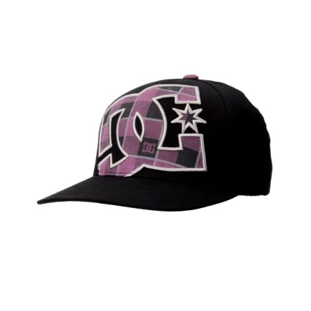 DC Shoes Diet Plaid Fill Black Hat
