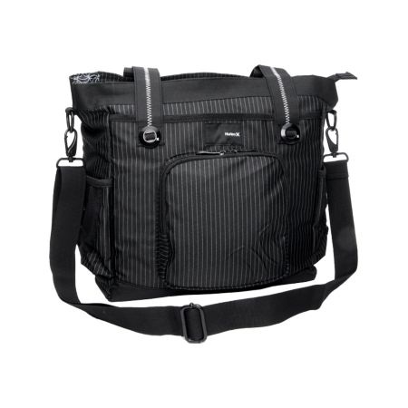 Hurley Girls Pink Blend Black Laptop Tote