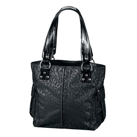 Dakine Girls Ava Cheetah Black Tote Bag