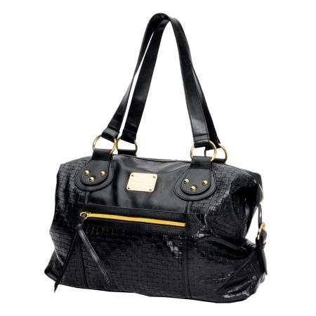 Vans Girls Weaves & Gold Black Bag