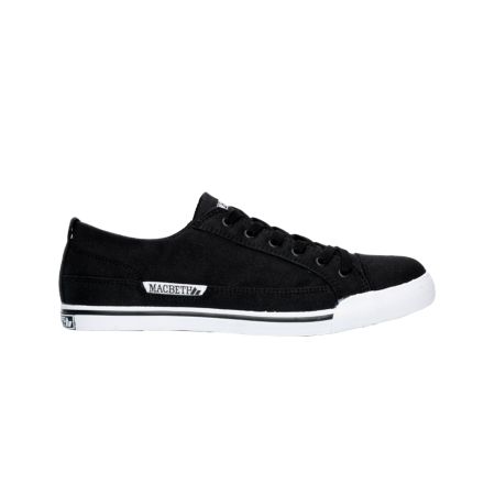 Macbeth Matthew Vegan Black & White Shoe