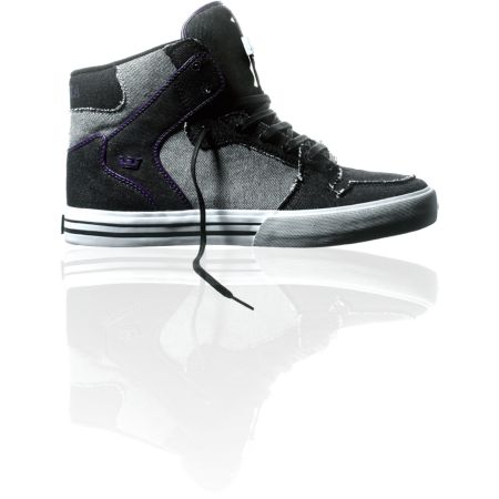 Supra Vaider Black, Grey & Denim Shoe