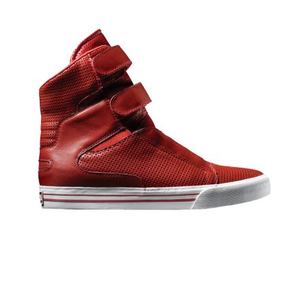 Supra TK Society Red Perforated Shoe