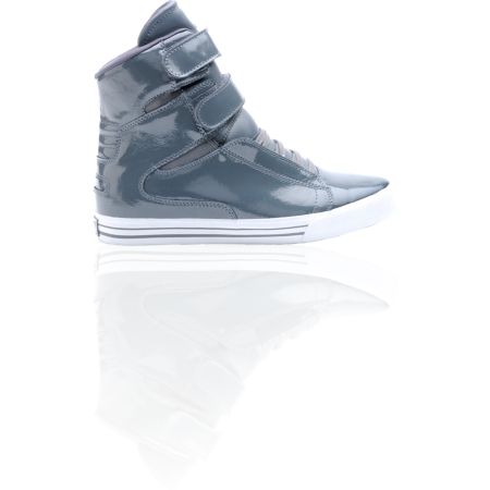Supra TK Society Grey Patent Shoe