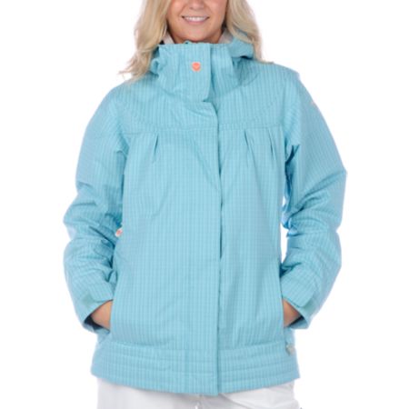 Roxy Trolley Blue Snowboard Jacket
