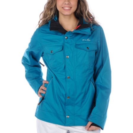 Oakley Girls Skill Blue Snowboard Jacket