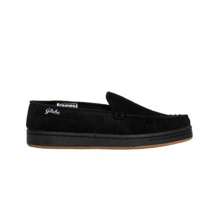 Globe Castro Black Courduroy Slipper