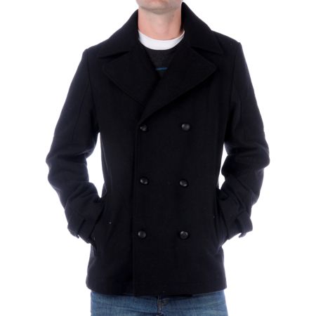 Empyre Sinister Black Peacoat