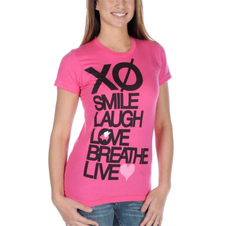 Glamour Kills XO Pink Tee Shirt