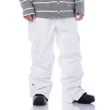 Foursquare Boswell White Snowboard Pants