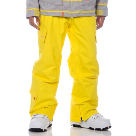 Foursquare Boswell Yellow Snowboard Pants