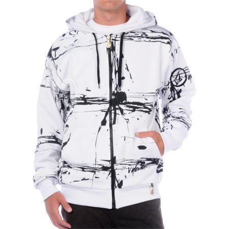 Volcom Splaids White Tech Fleece