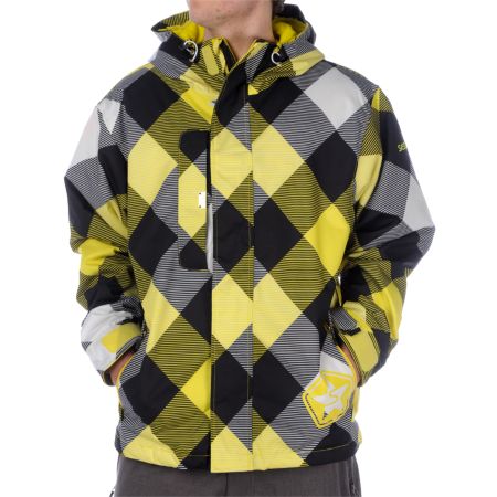 Sessions Revolution Yellow Snowboard Jacket