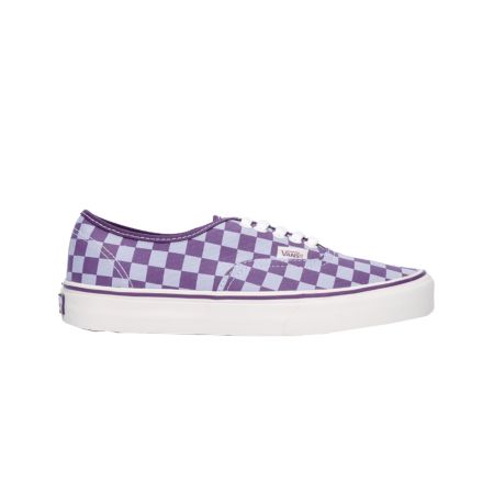 Vans Girls Authentic Purple Checkerboard Shoe