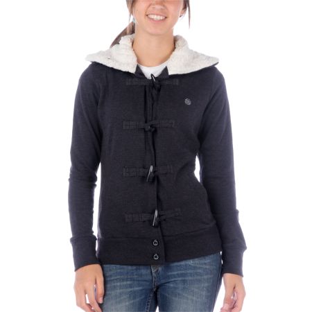 Element Girls Chelsea Black Sweatshirt