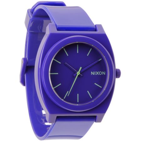 Nixon Time Teller P Purple Analog Watch