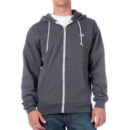 Enjoi Solid Panda Smoke Heather Hoodie