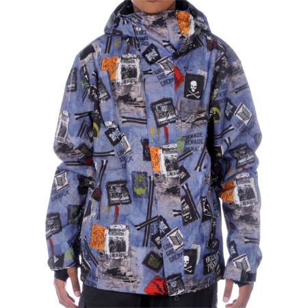 Grenade Squadron Acid Denim Snowboard Jacket