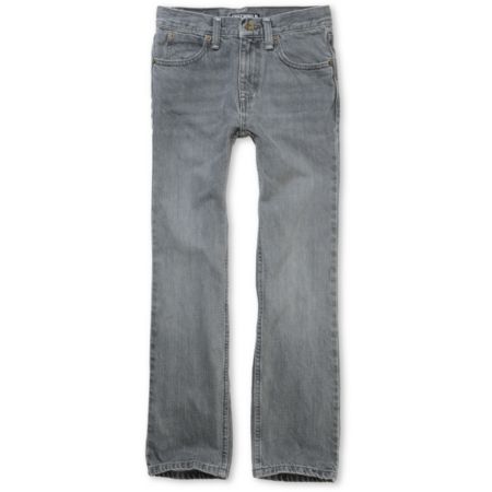 Free World Boys Messenger Grey Skinny Jeans