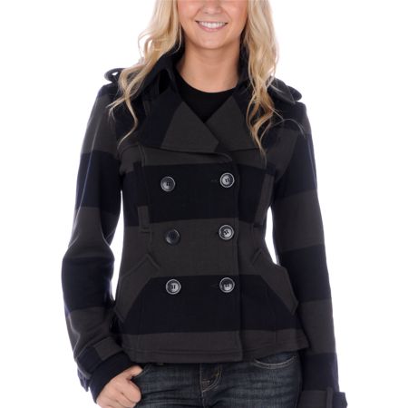 Hot Kiss Striper Blazer Sweatshirt