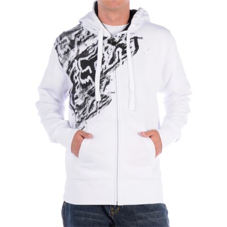 Fox Abliss White Hoodie